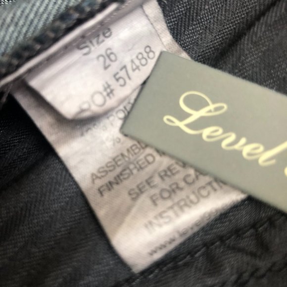 Anthropologie Level 99 Tanya High Rise Flare - Picture 8 of 9